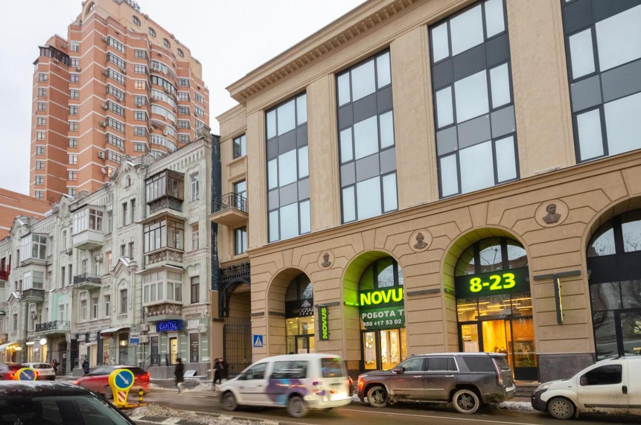 Petrovdom Apartments 12-131B In Rc "Yaroslaviv Grad", Bulvarno-Kudriavska 17B קייב מראה חיצוני תמונה