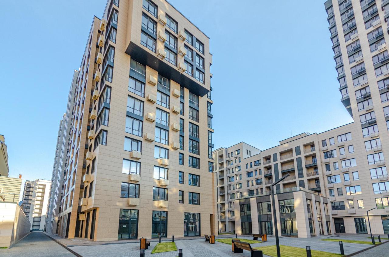 Petrovdom Apartments 12-131B In Rc "Yaroslaviv Grad", Bulvarno-Kudriavska 17B קייב מראה חיצוני תמונה