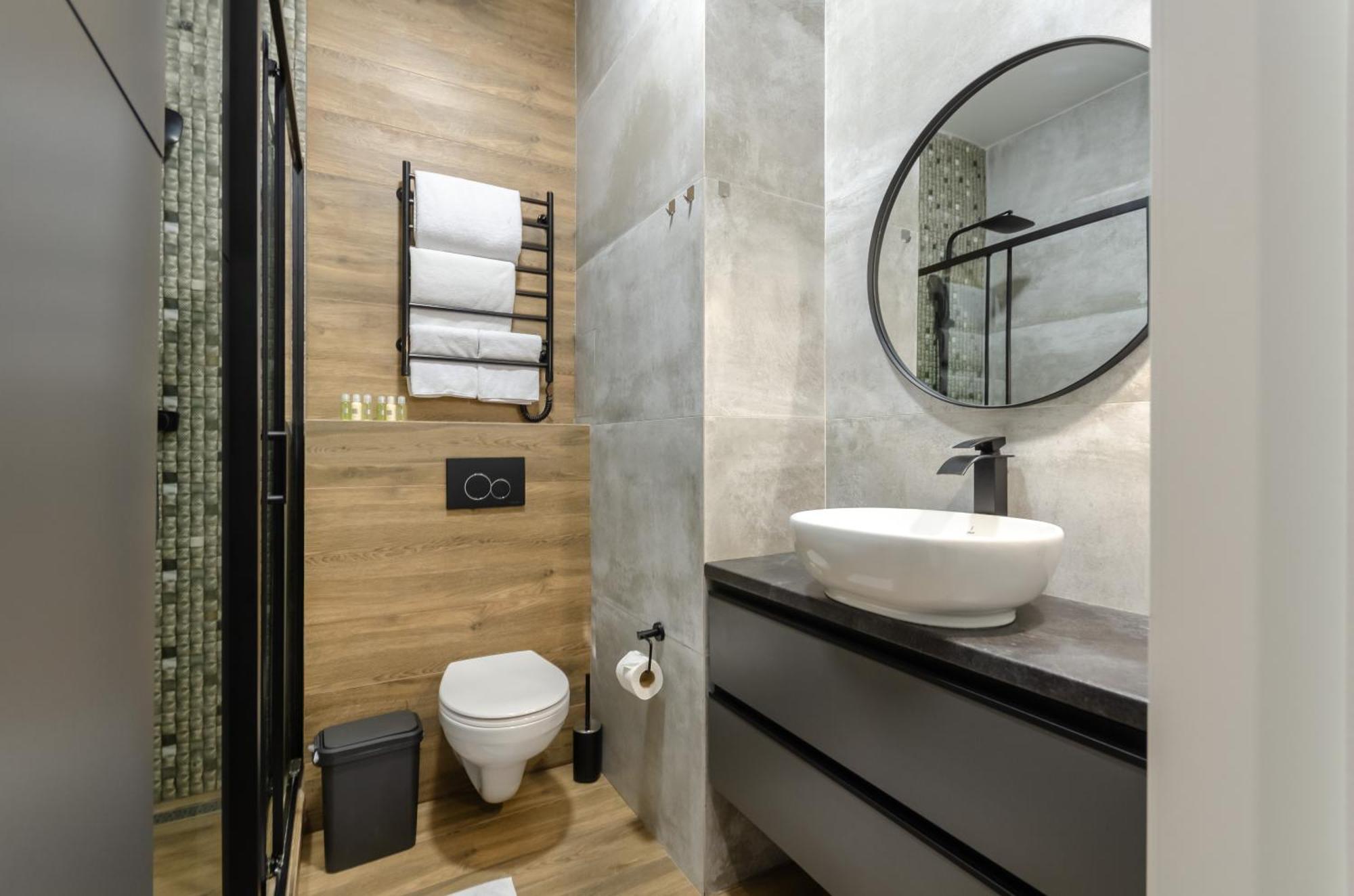 Petrovdom Apartments 12-131B In Rc "Yaroslaviv Grad", Bulvarno-Kudriavska 17B קייב מראה חיצוני תמונה